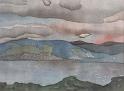 Porto Heli 1 (Spetsi), Aquarell, 40x30